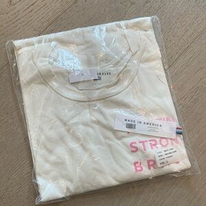 Sol Angeles NWT amazing strong brave crew shirt small